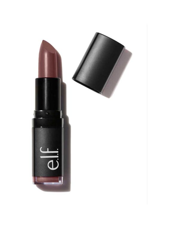 elf Velvet Matte Lipstick blushing brown